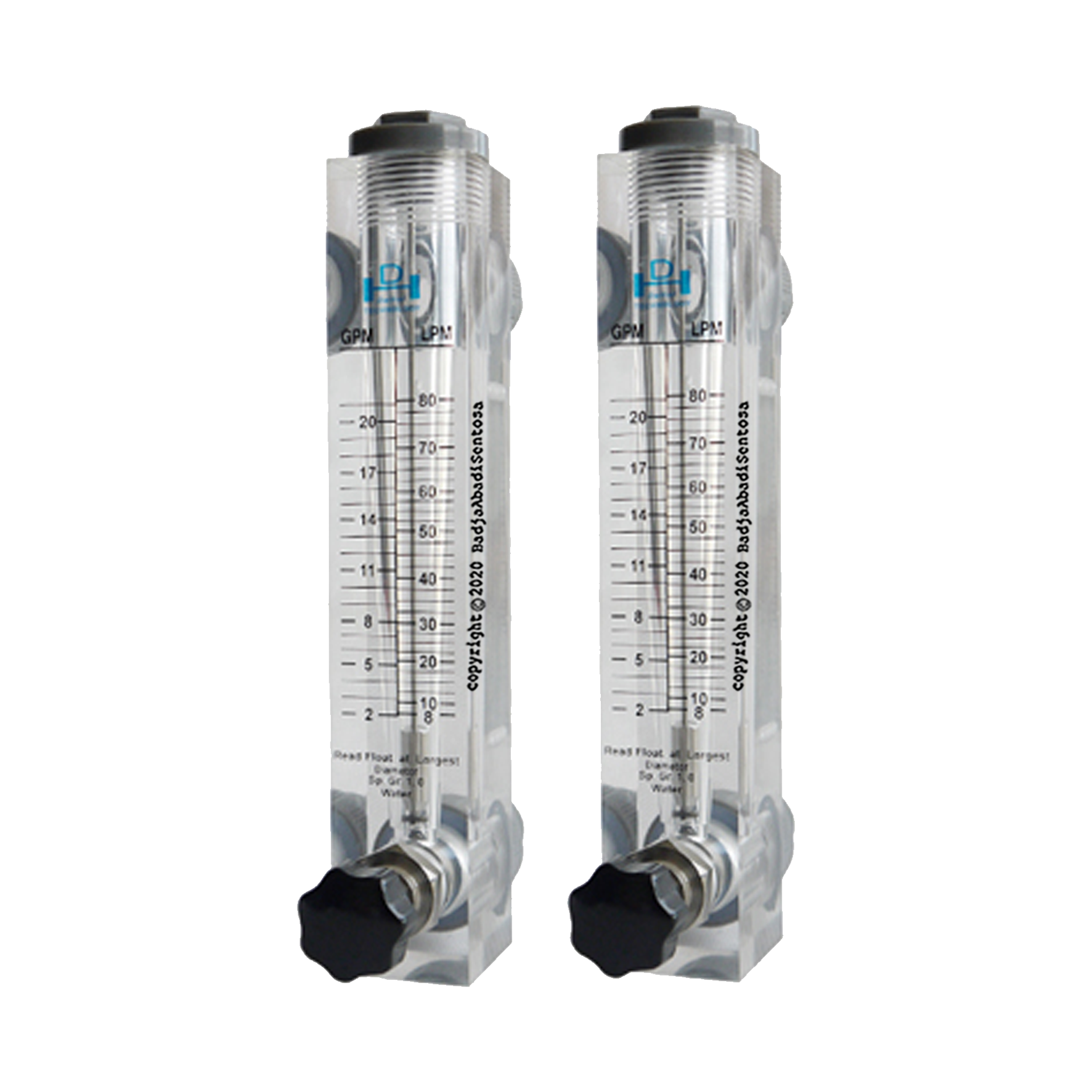 Fast Flo - Rotameter Acrylic